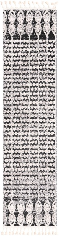 2' x 8' Ferrall · Geometric rug, charcoal