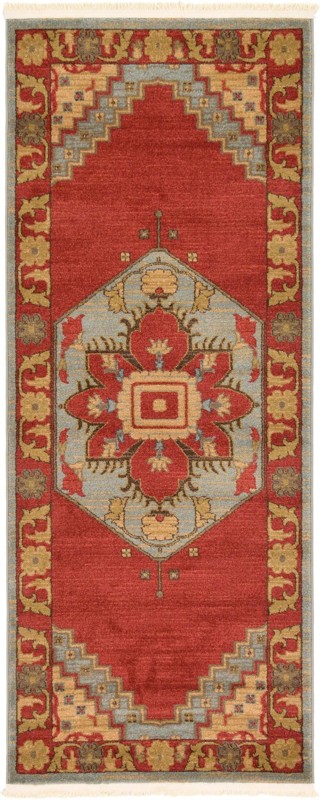 2' 7 x 6' 9 Chaucer · Border rug