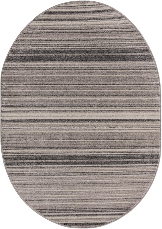 4' x 6' 3 Jagger · Lines rug, gray