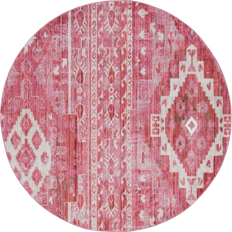 Quinn · Diamond rug, red