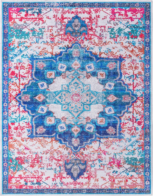 10' 6 x 13' Rideout · Border Washable Rug