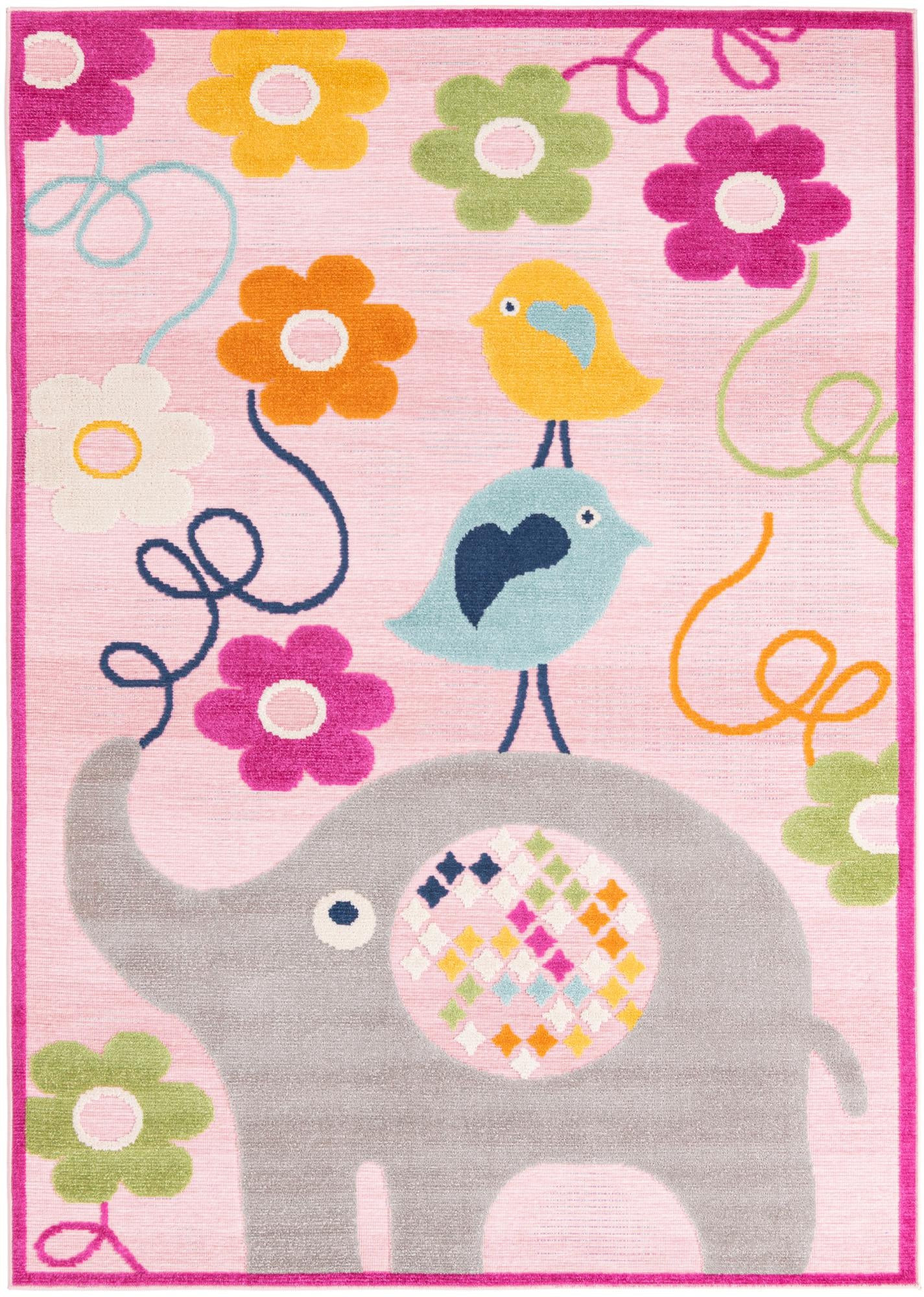 5' 3 x 7' 7 Easton · Floral / botanical Outdoor Rug