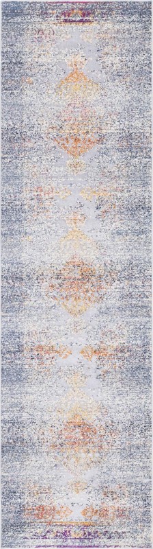 Egret · Medallion rug, grey