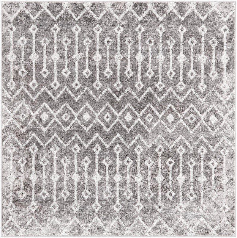 Eugene · Chevron rug, stonegray