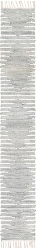 1' 2 x 8' Roper · Striped Chindi Rug