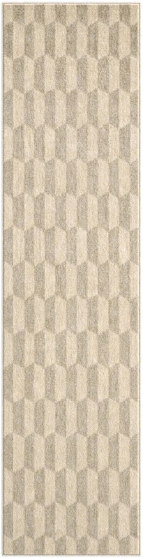 2' x 8' Sidney · Geometric rug, ivory