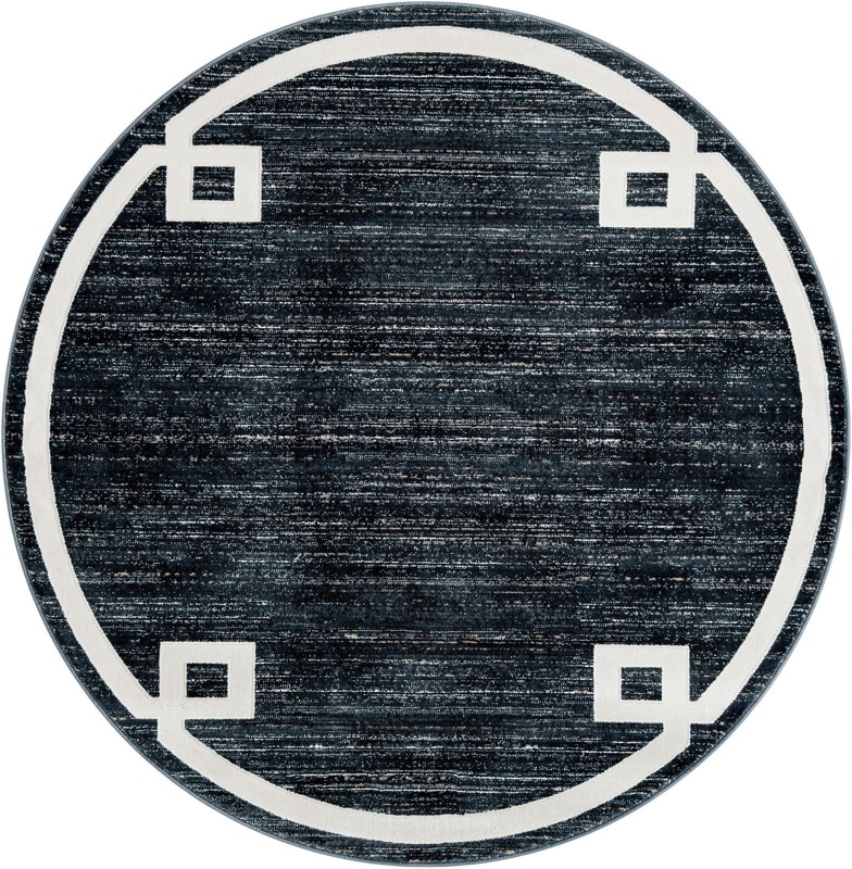 5' 3 x 5' 3 Coldwater · Border rug
