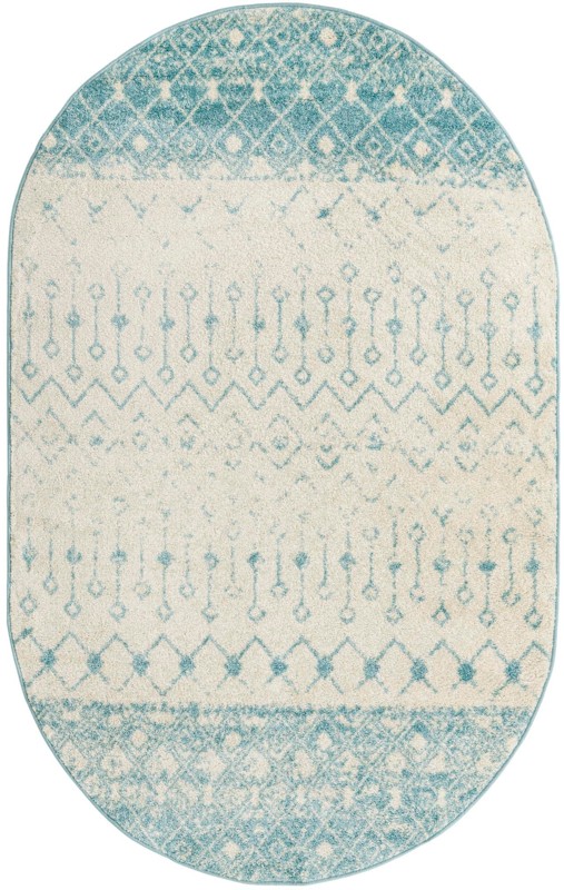 5' 3 x 8' Vernon · Border rug