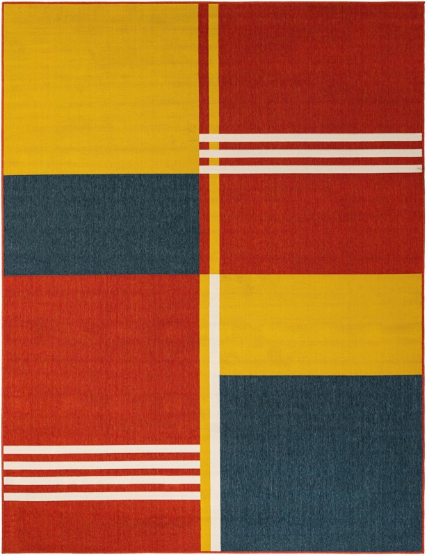 7' 10 x 10' Dover · Geometric Outdoor Rug, multi