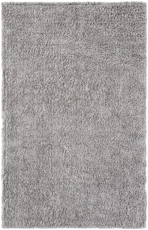 5' 10 x 9' Easton · Border Shag Rug, lgrey