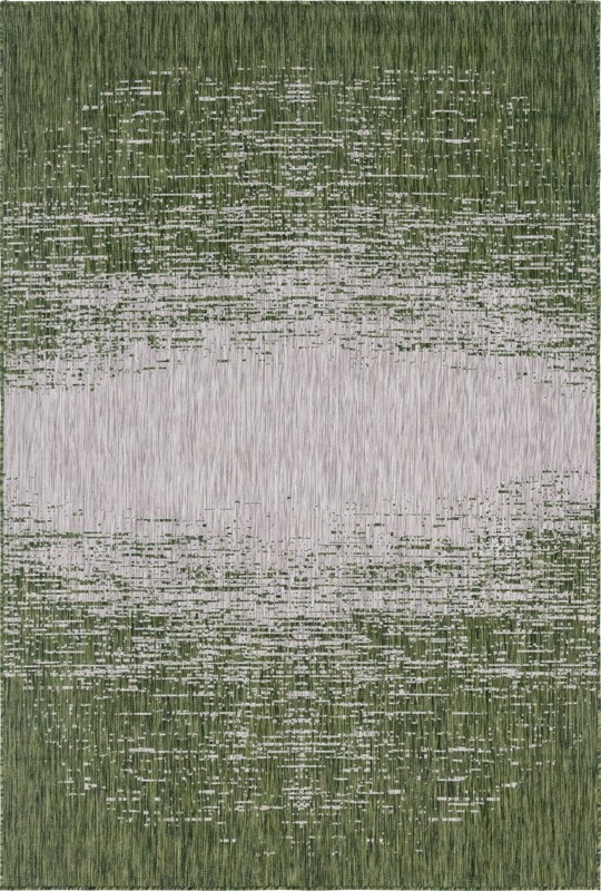 Buell · Abstract Outdoor Rug, green