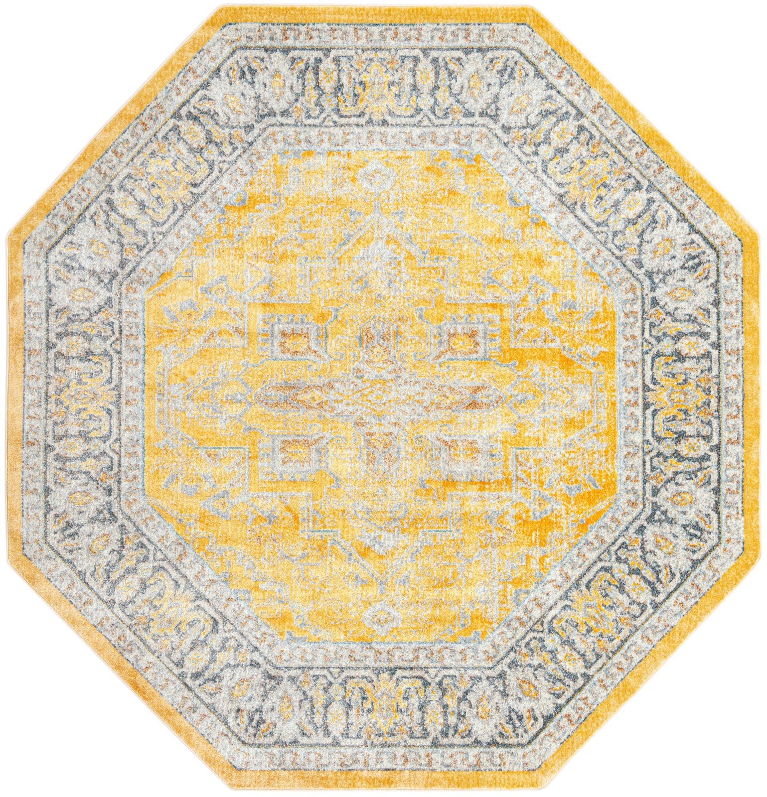 8' x 8' Lanier · Border rug