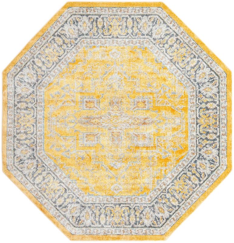 8' x 8' Lanier · Border rug