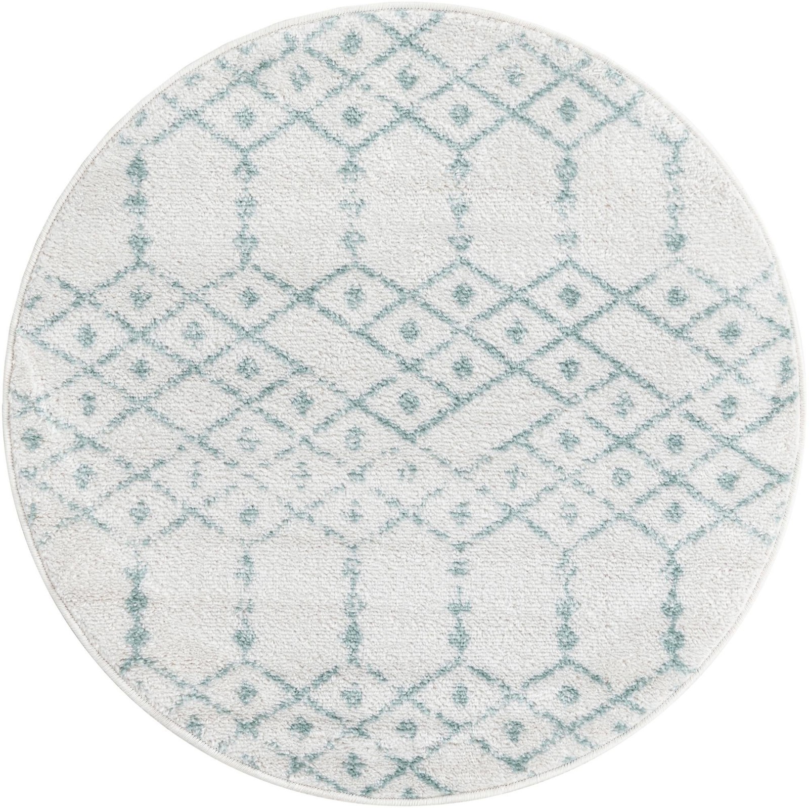 3' x 3' Newcomb · Diamond rug