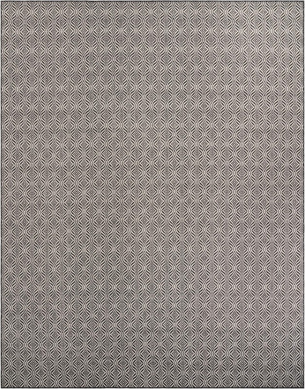 Fairley · Diamond Outdoor Rug, charcoal