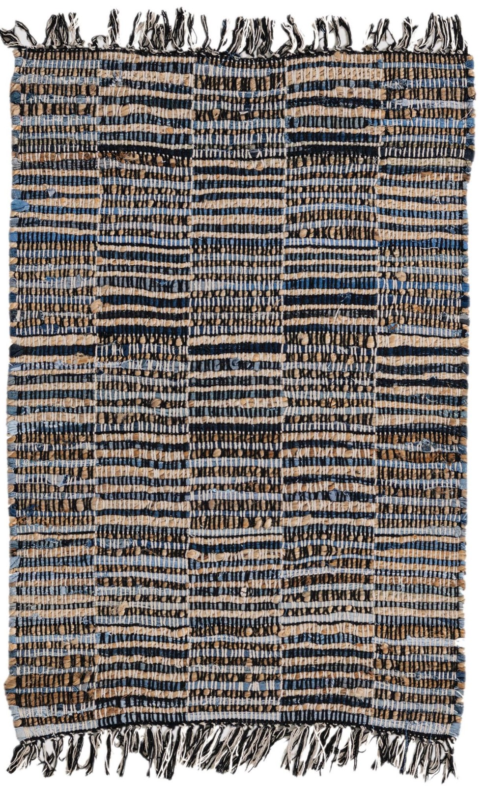 2' x 3' 1 Ratcliff · Lines Chindi Rug
