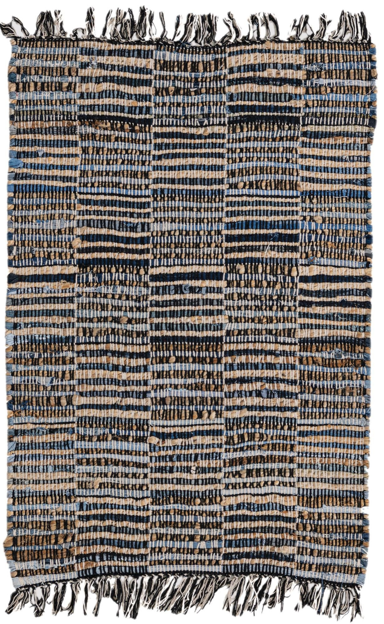 2' x 3' 1 Ratcliff · Lines Chindi Rug