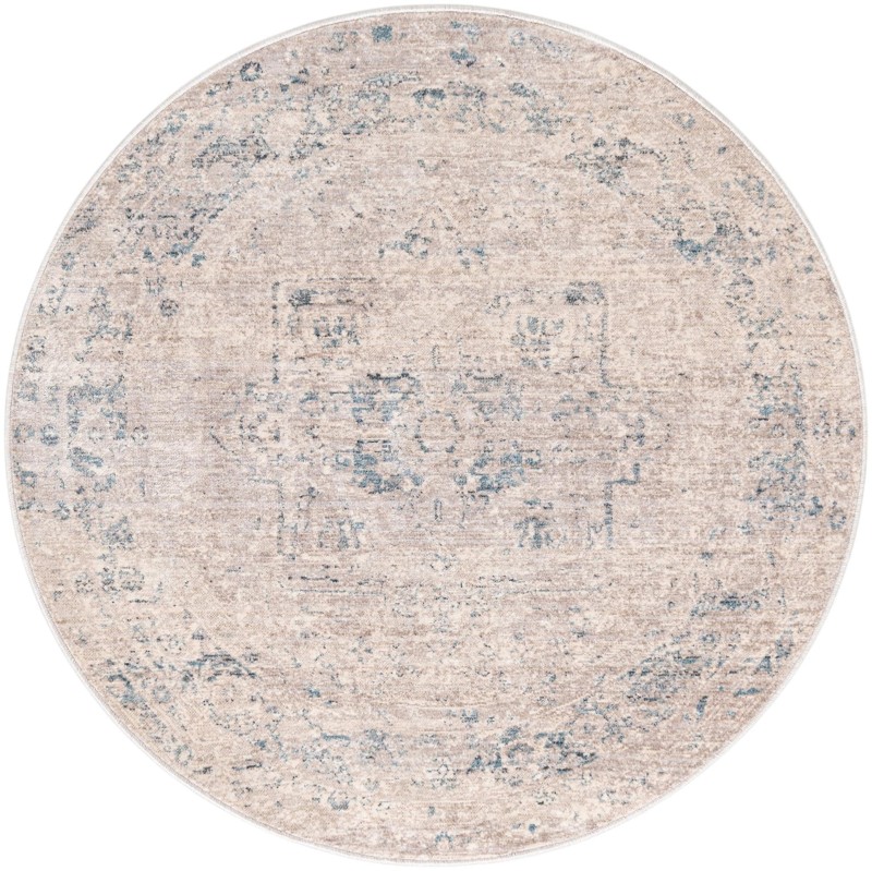 Benson · Medallion rug, ivory