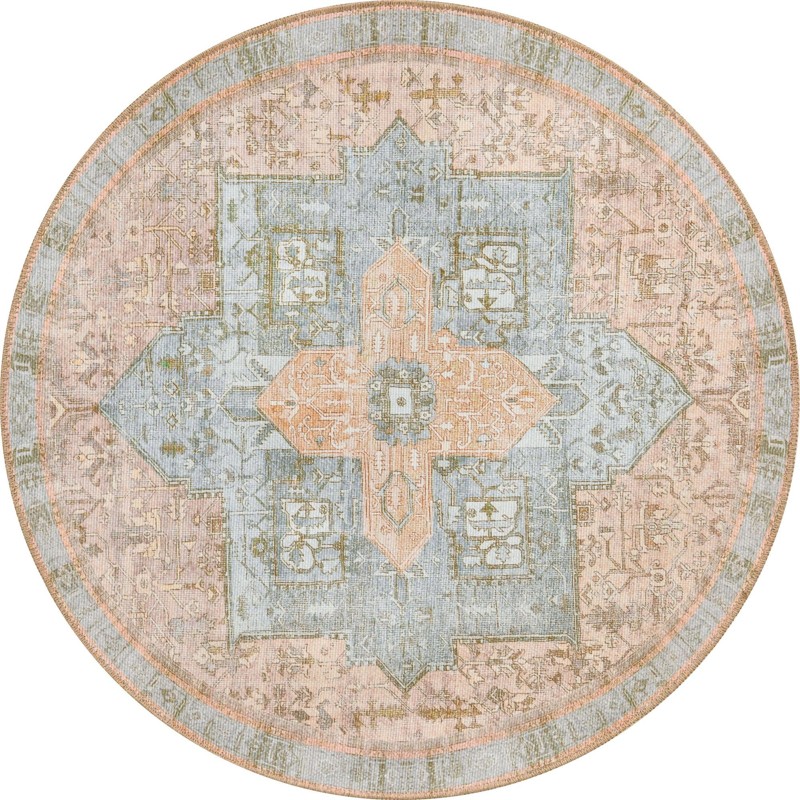 3' 6 x 3' 6 Clive · Border Washable Rug