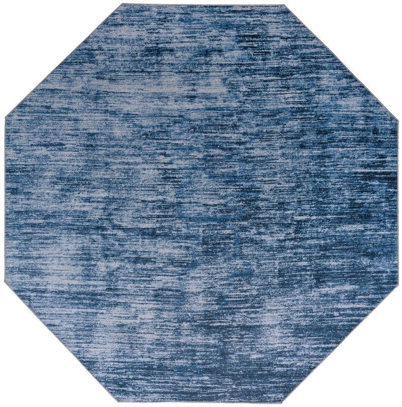 Prewitt · Abstract rug, blue