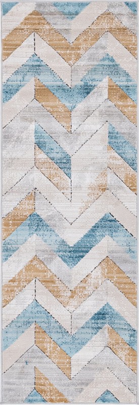 2' 2 x 6' Aldous · Chevron rug