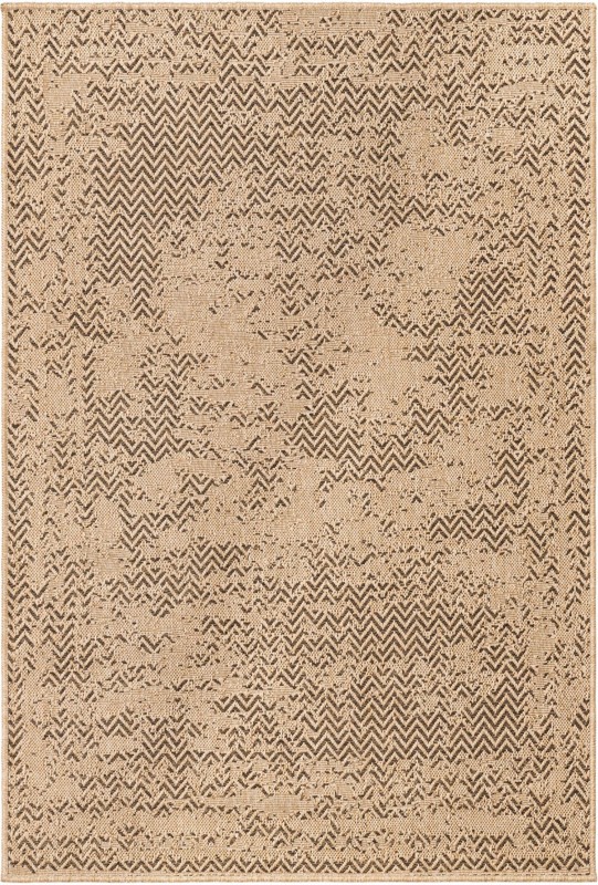 4' x 6' Axton · Chevron rug, natural