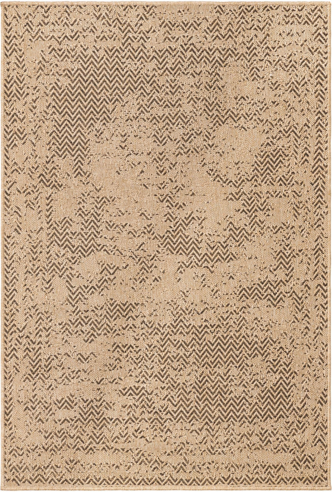 4' x 6' Axton · Chevron rug, natural