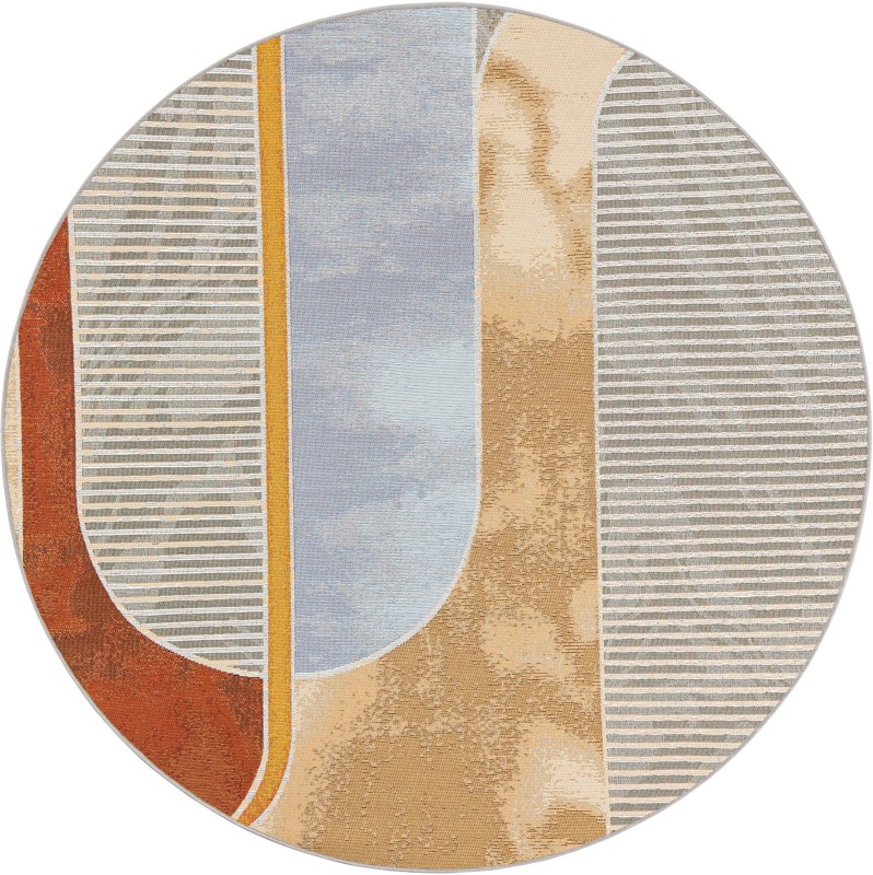 5' 3 x 5' 3 Lomax · Abstract Outdoor Rug