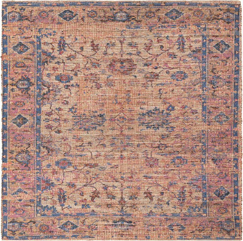 7' 10 x 7' 10 Biloxi · Border rug