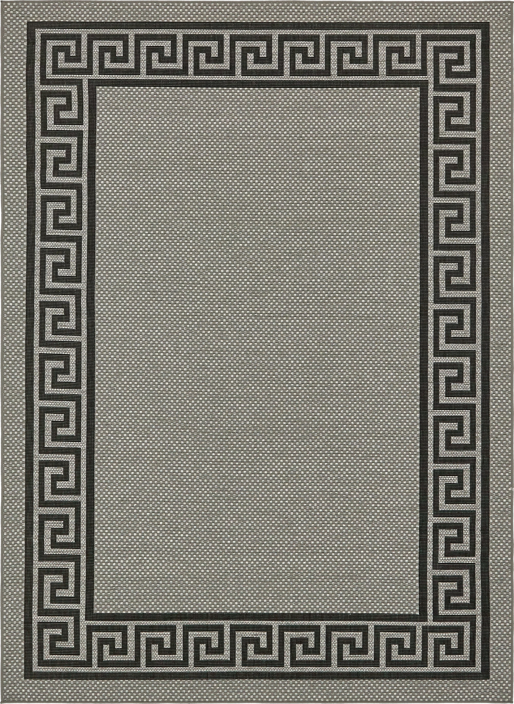 8' x 11' 4 Fanshawe · Border Outdoor Rug