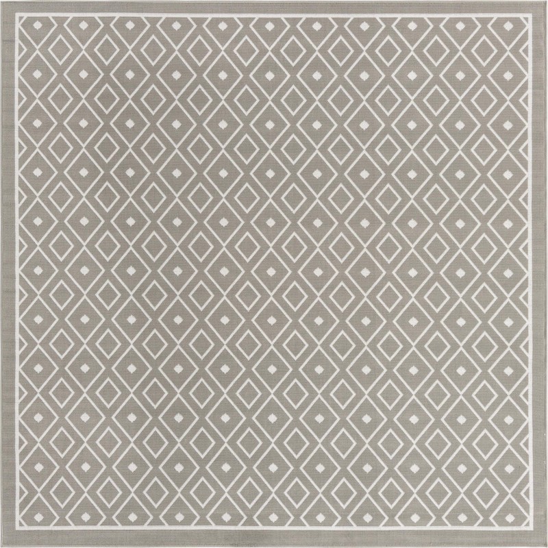 Revell · Border Outdoor Rug, gray