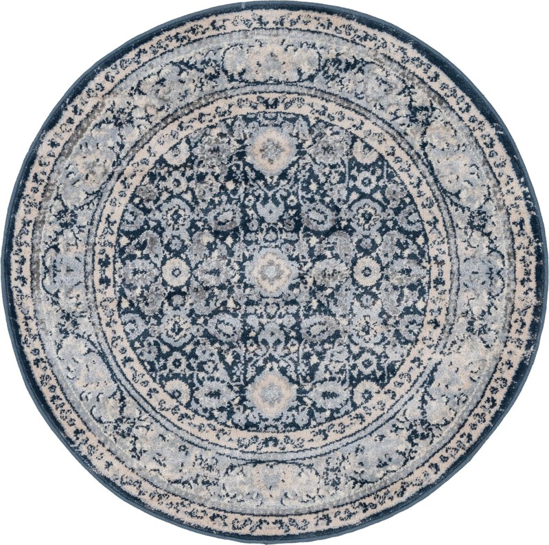 3' 3 x 3' 3 Farrell · Border rug