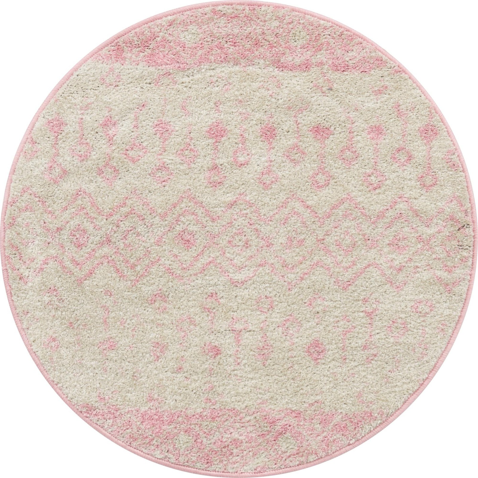 3' 3 x 3' 3 Vernon · Border rug