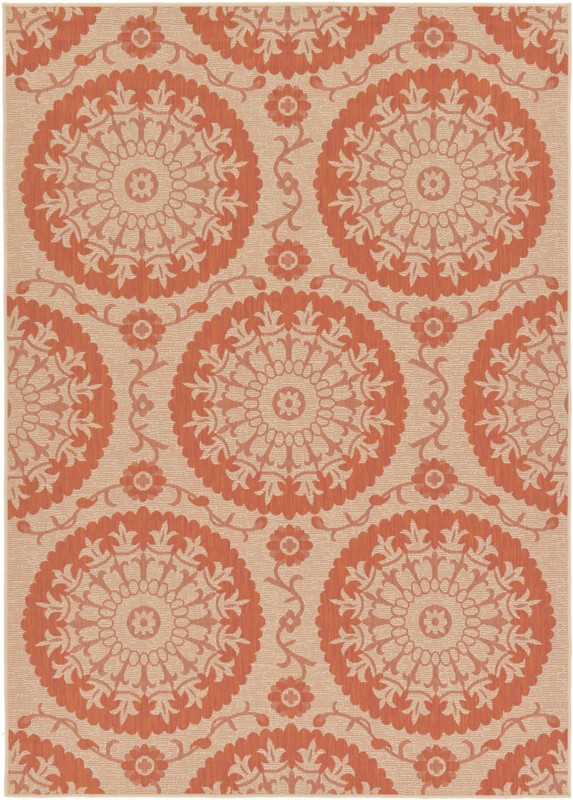 7' x 10' Fanshawe · Floral / botanical Outdoor Rug