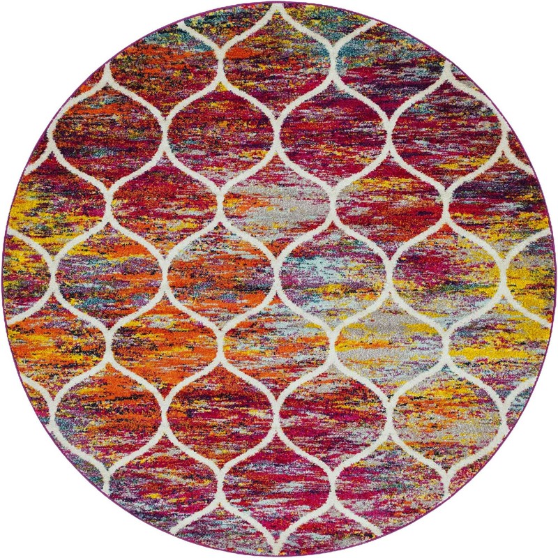 7' x 7' Ingram · Abstract rug
