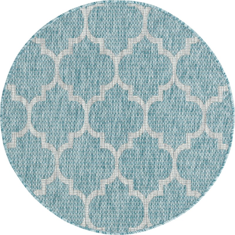 3' x 3' Fanshawe · Geometric Outdoor Rug