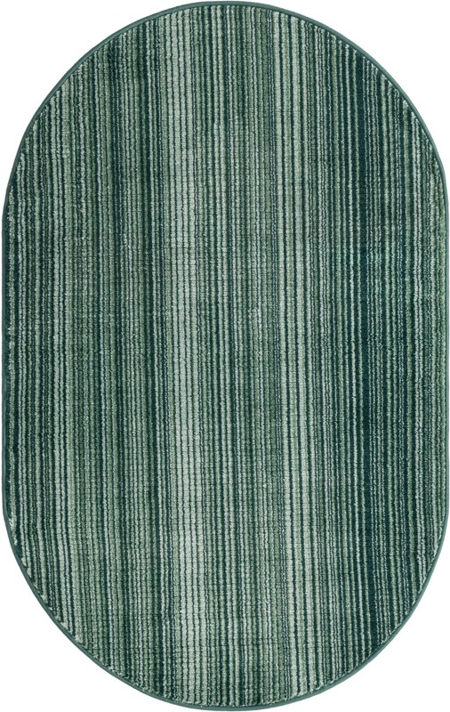 3' 3 x 5' 3 Jagger · Striped rug, shades of green