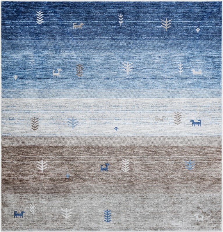 Ellsworth · Gradient rug, blue gray