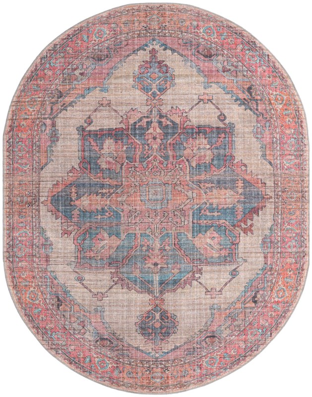 7' 10 x 10' Hinton · Border Washable Rug
