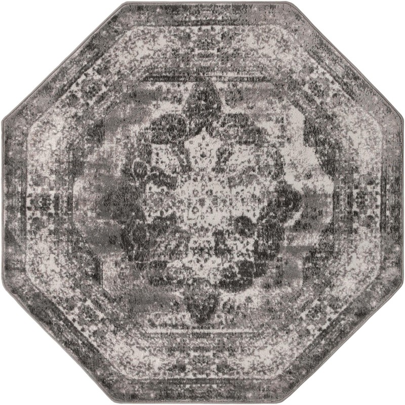 5' 3 x 5' 3 Blakemore · Border rug