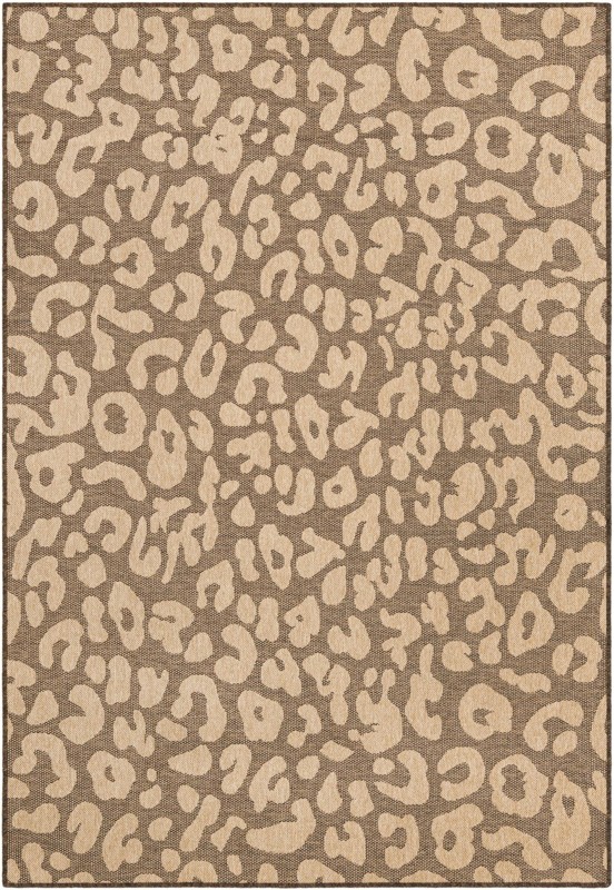 Durand · Animal print rug, brown