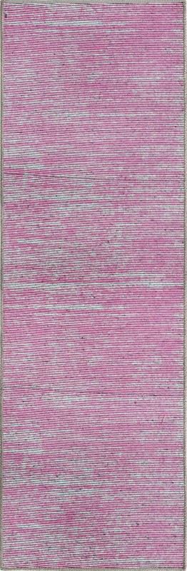 2' x 6' Prewitt · Striped rug, pink