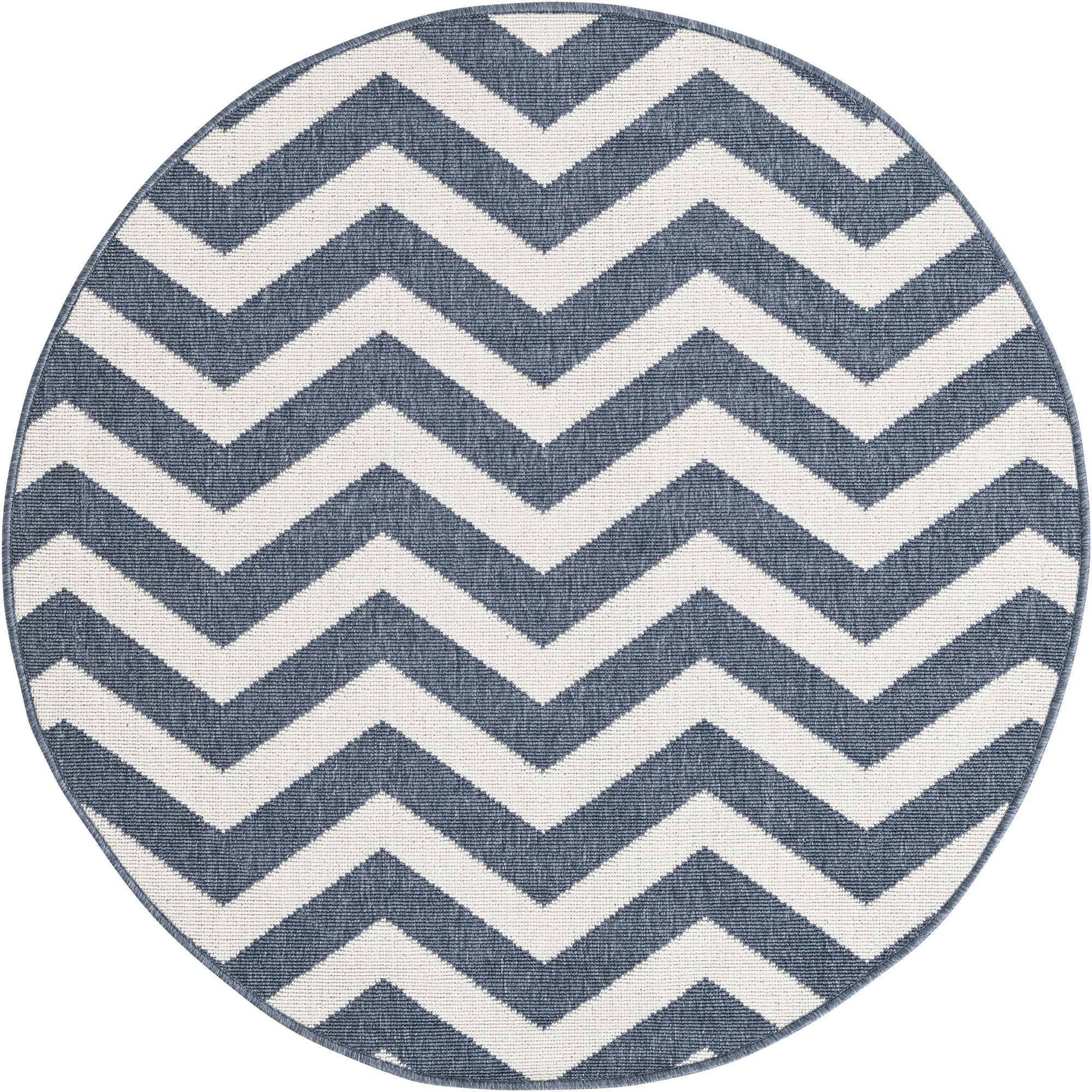 4' x 4' Seabrook · Chevron Outdoor Rug