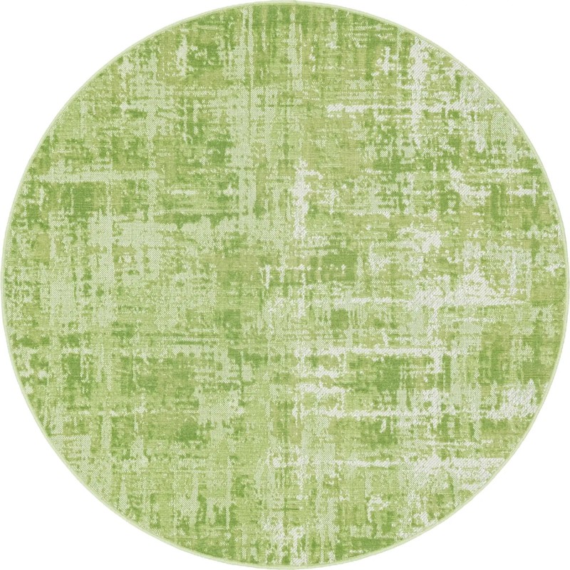 Byron · Abstract rug, green