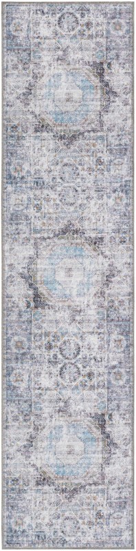 Cinnabar · Medallion rug, vintage ivory