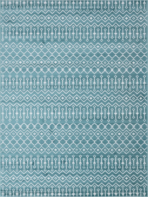 10' x 13' Dudley · Chevron rug
