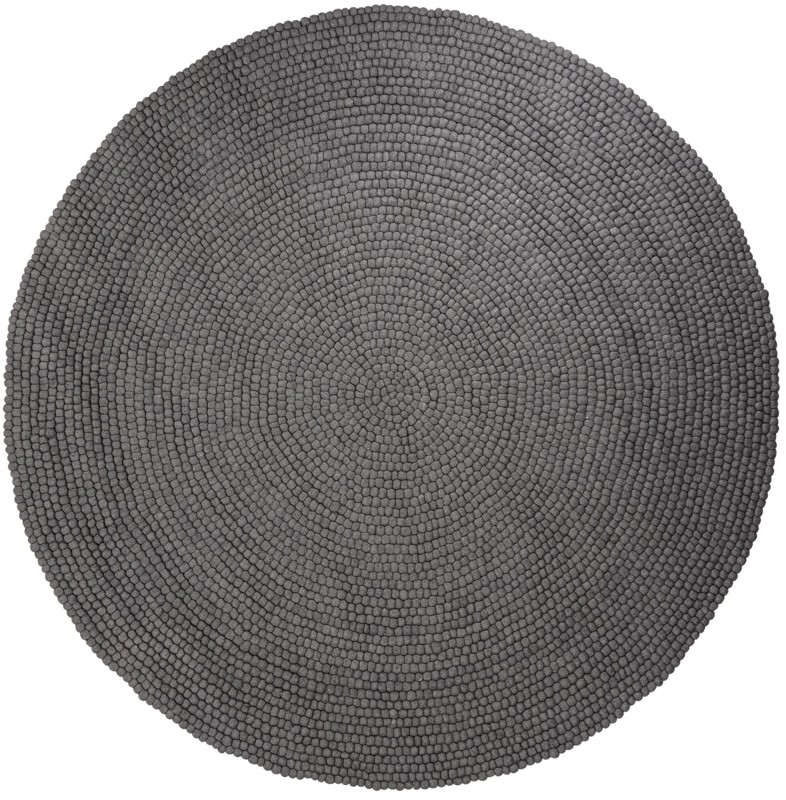 Hawthorne · Solid Wool Rug, gray