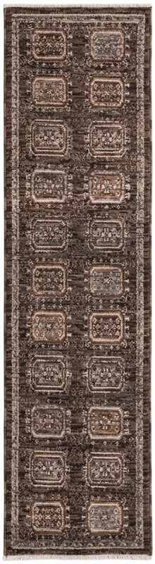 Oakley · Border rug, gray