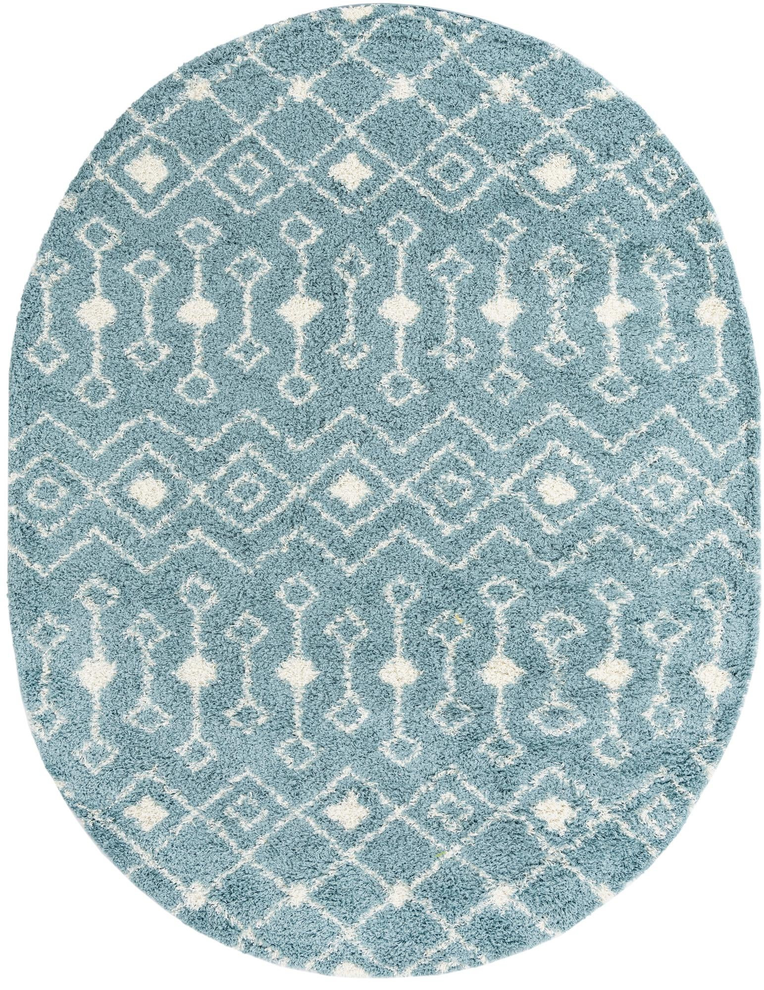 7' 10 x 10' Bayley · Diamond Shag Rug