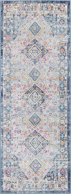 Eads · Border rug, white